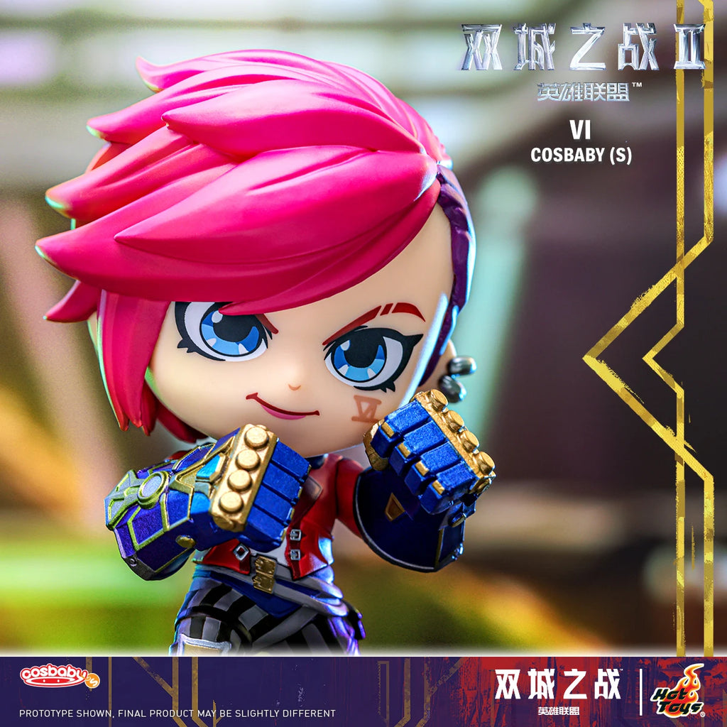 OFFICIAL Hot Toys HArcane：League of Legends Ⅱ Cosbaby JINX VI Collectible Figure Exclusive Gifts