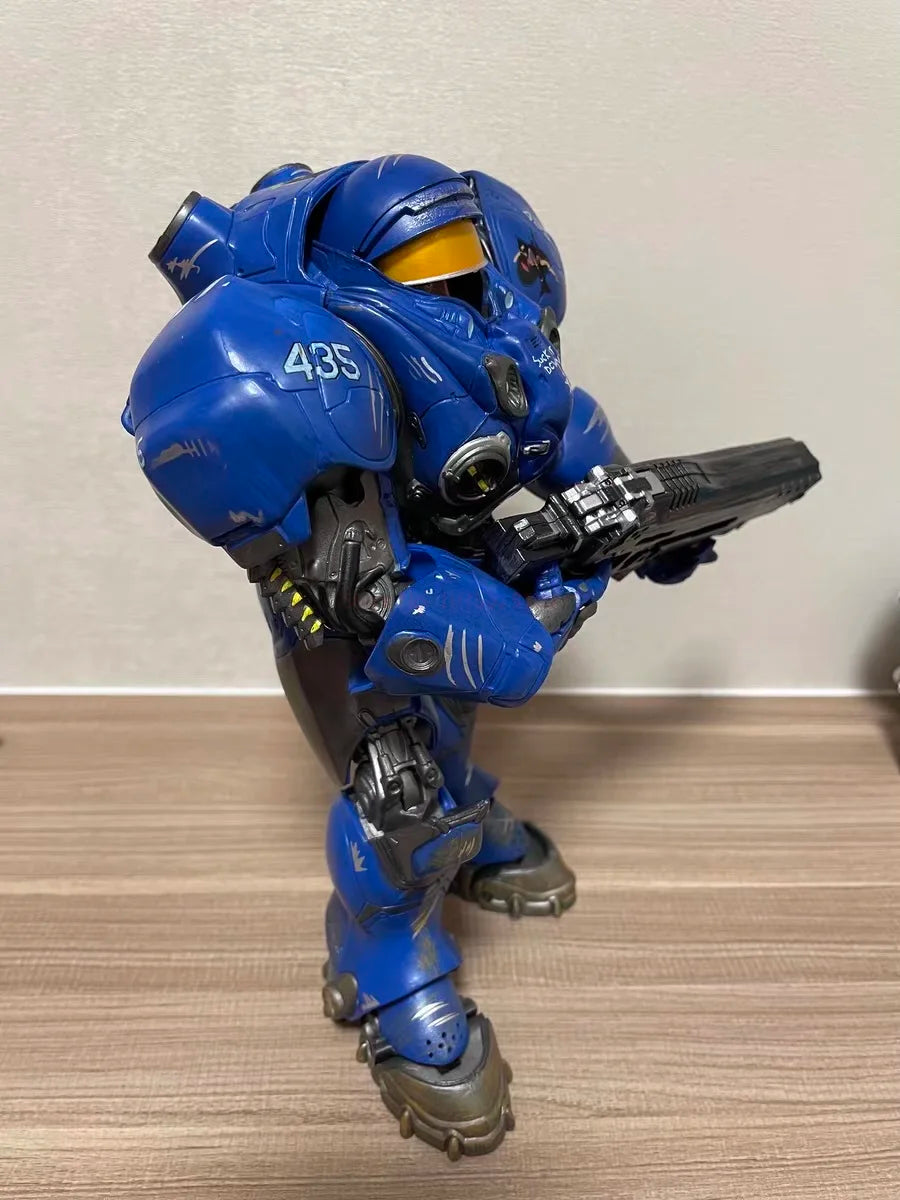 Starcraft 2 Handmade Model Terran Machine Gunman Tekis Finley Toy Doll With Movable Doll Model Ornaments Birthday Gift