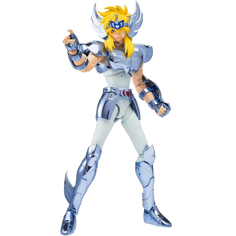 Bandai Original Myth Cloth EX Cygnus Hyoga 170mm Anime Action Figures Toys for Boys Christmas Gift Collectible Model Ornaments