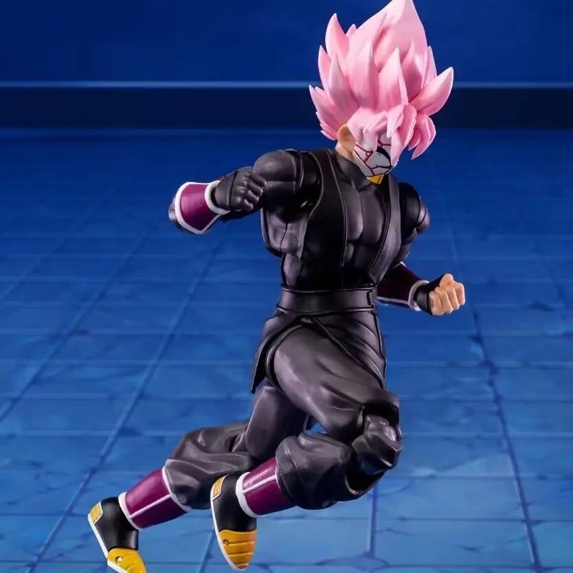 In Stock Demoniacal Fit DF Dragon Ball Figure SH Figuart SHF Ultimate Atrocious Black Goku Pink Zamasu Action Figures Model Gift