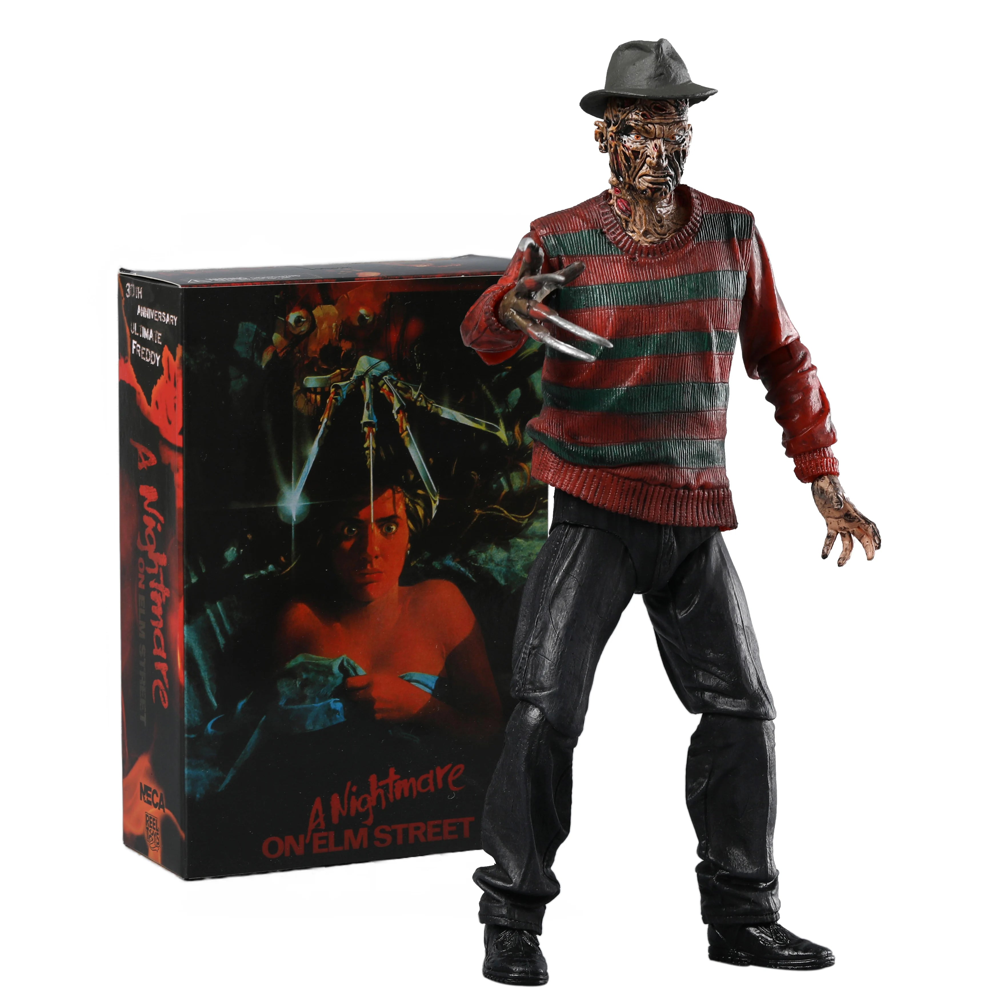 NECA Horror Movie Nightmare Ultimate Action Figure Toy Horror Halloween Gift