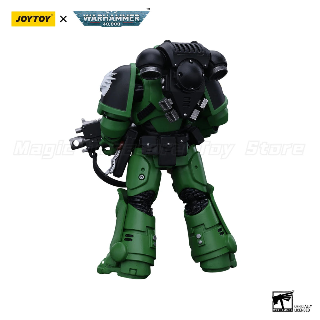 【In Stock】JOYTOY Warhammer 40K Salamanders Intercessors Brother Haecule Anime Figures Toys Collection Model 1/18 Action Figure