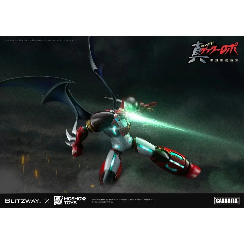 In Stock, Stick Model Play, BLITZWAY X MOSHOW Model Life, Zhen Geta No. 1, Alloy Finished Mecha, Movable, Toy Gift Collection