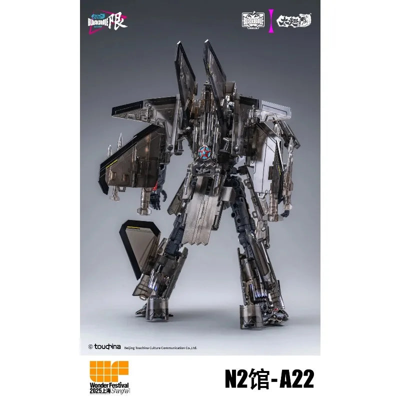TouchToys Original BlackApple Black Apple Dry Extreme J35-C X-Trail Night Patrol Limited Edition Deformable Mech Model Toy Gift