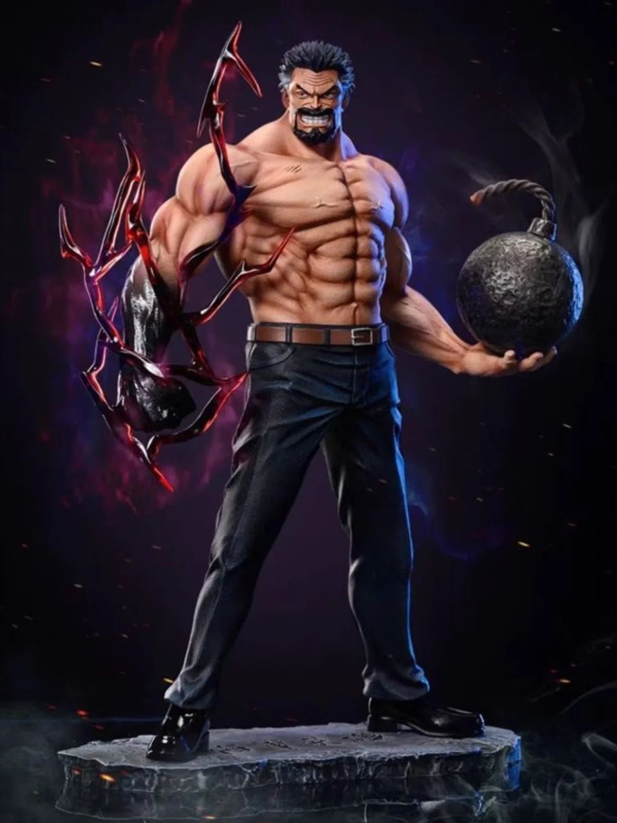 26 см аниме фигурки от One Piece Monkey D Garp в изправена поза GK скулптура сцена екшън фигурка PVC орнамент играчка подарък модел декор