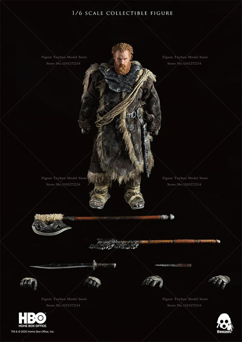 ThreeZero Z01431W0 1/6 Arya StarK Girl 3Z0141 Ser Jorah Mormant 3Z0106 Wild Tormund Fiction Movie Мини 12" екшън фигурка подарък