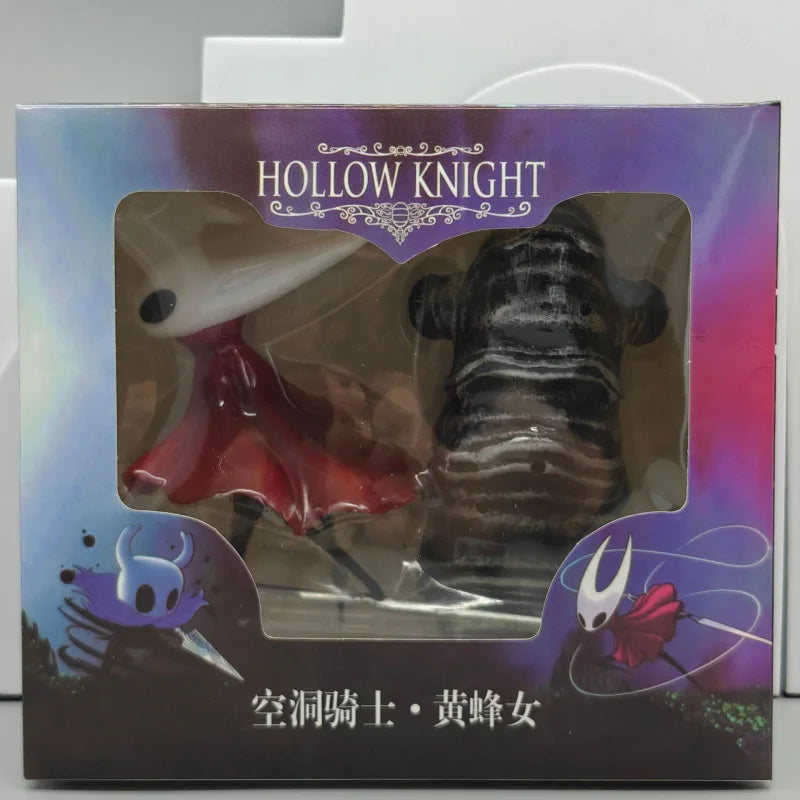 Hollow Knight Game 17cm Character Figurine Set Hornet Desktop Collectible Souvenir Handheld Toy Figure For Gift Series Ornaments