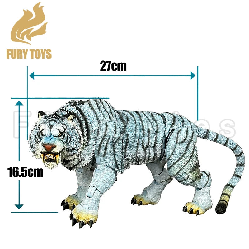 [Pre-Order]1/12 7inches Fury Toys Action Figure Beast Series Tiger Anime Model  CollecToyion