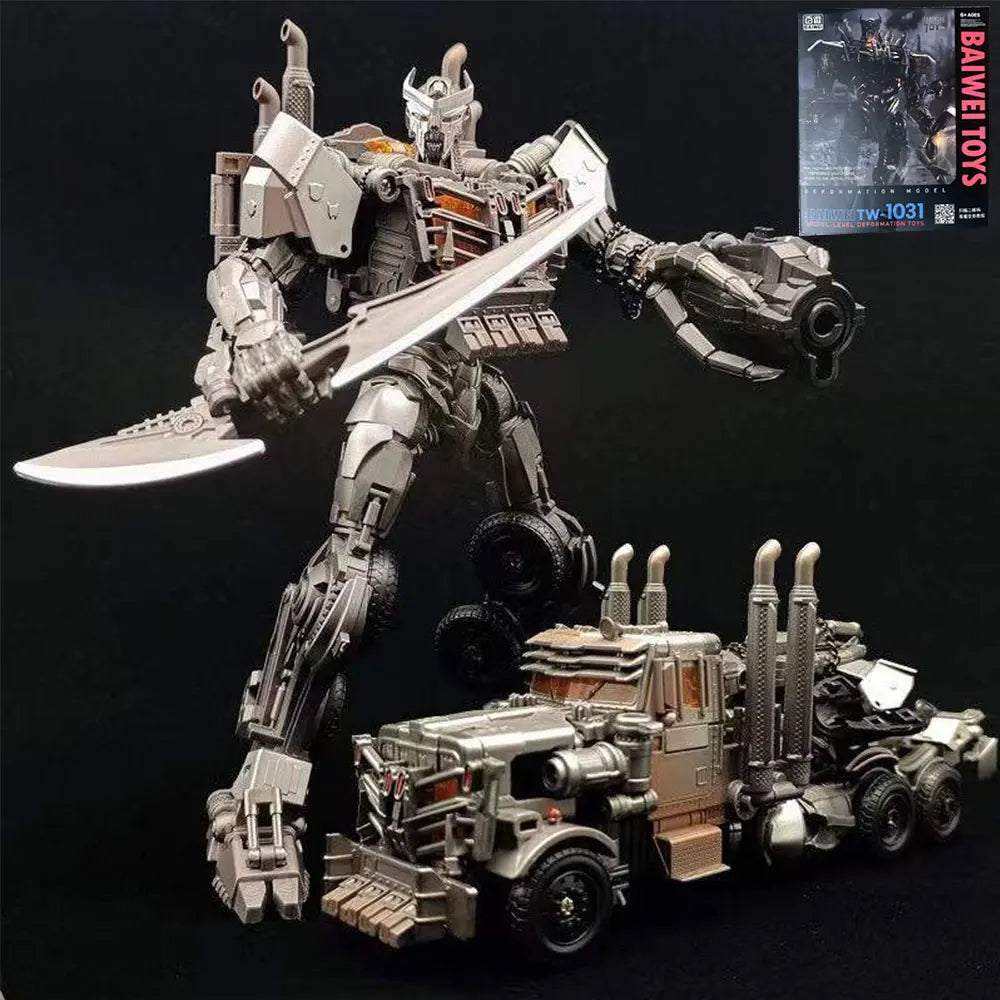 Deformation BAIWEI TW1026 TW-1026B Transformation Ironhide Weaponeer KO SS14 SS-14 Weapon Expert Truck Action Figure Robot Toys