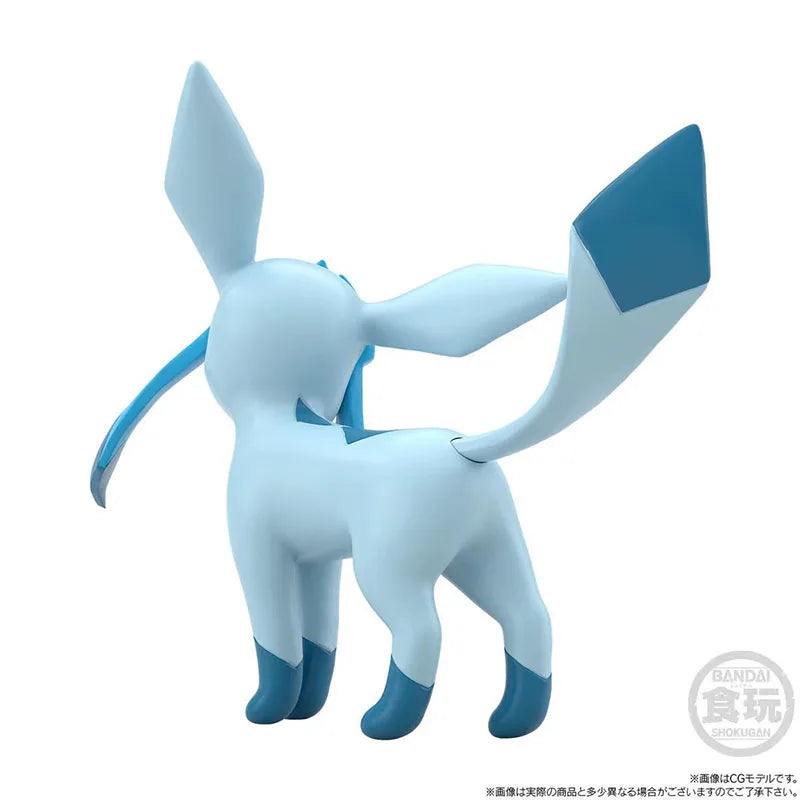 Bandai Figure Pokemon Anime Figures Candy Toys Scale World Kai Glacia Action Figure Collection Model Toys For Boys Gift