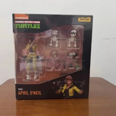 IN Stock JOYTOY 1/18 TMNT Ninja Tutles Source Articulated Action Figures Raphael Leonardo Donatello Kira Toys Model Gifts