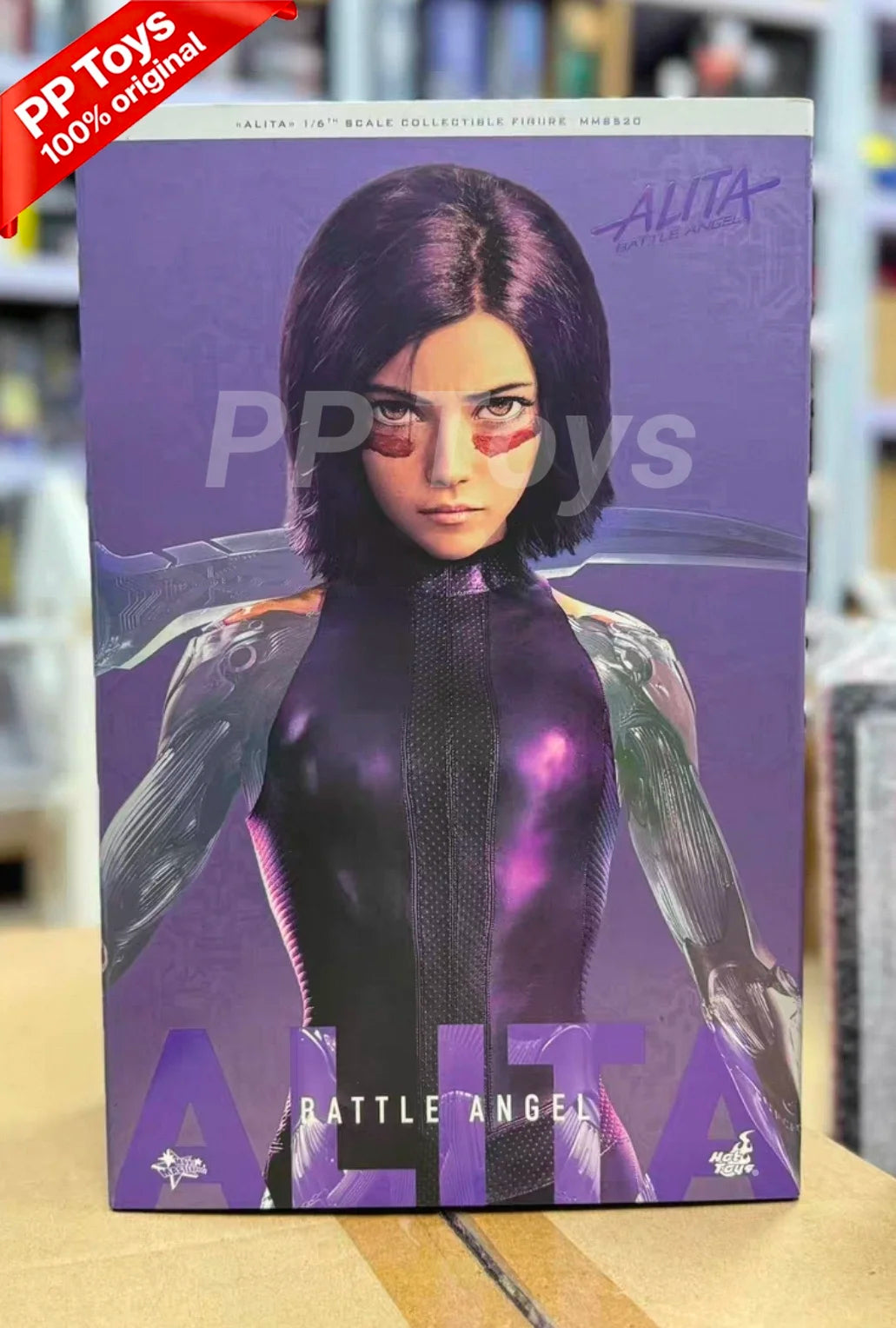 HT HOTTOYS-Anime Action Figure, Collection Toy Model, Hobbies Gift, Battle Angel, Alita, Gunmen, 1/6, MMS520, in Stock