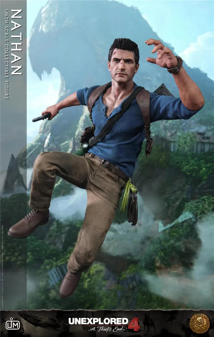 Limtoys LIM012 1/6 Men Soldier Nathan Drake Mysterious Sea Area Action Adventure Doll Full Set 12Inch Action Figure Model Toys