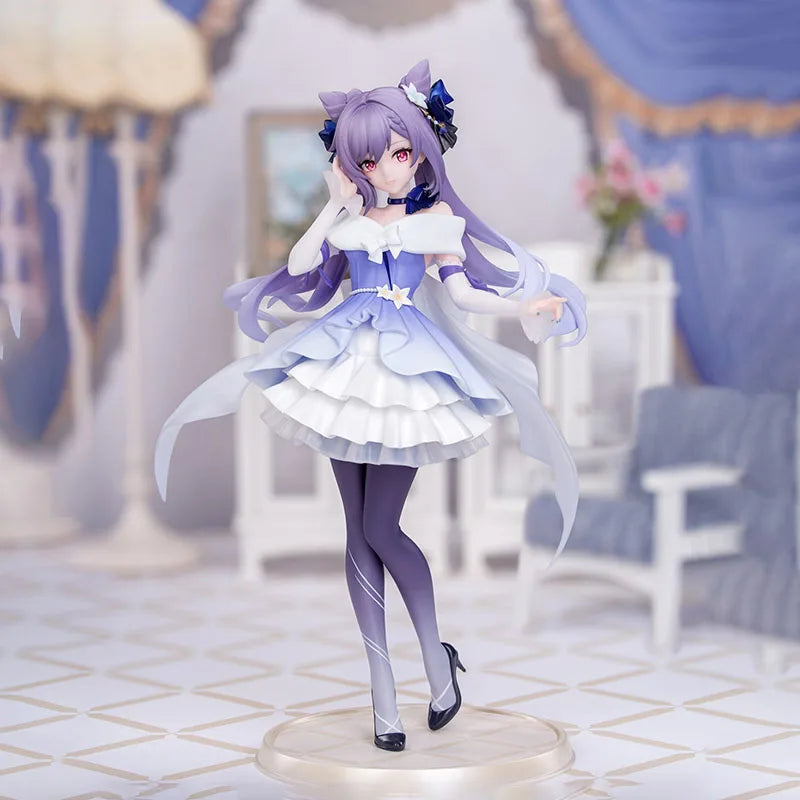 MYETHOS Gift+ Genshin Impact Keqing Resplendent Feast Ver 1/8 Scale Painted Figure PVC ABS Collectible Model Toy Cartoon Cute
