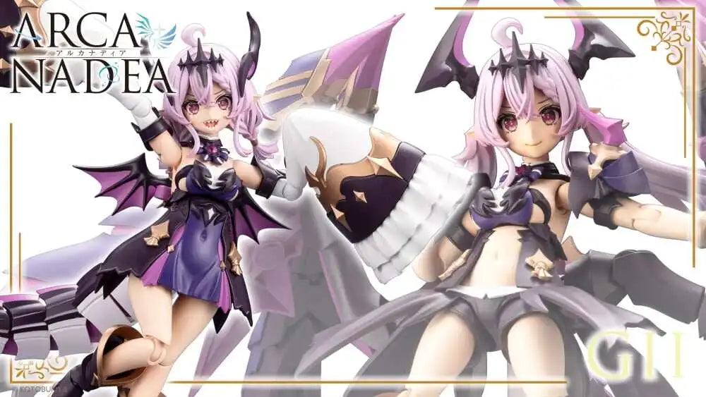 In Stock Originate Kotobukiya AR014 GII ARCA NADEA Assembly Model Toys Dragon girl Mobile Suit Girl BOX Reinforced