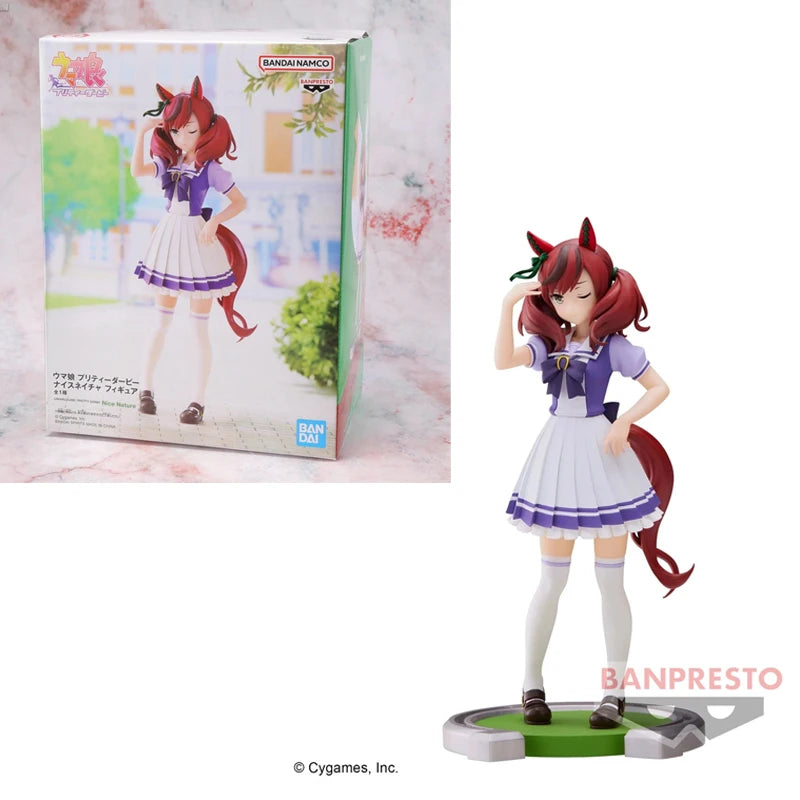 Fast Shipping Bandai Anime Pretty Derby BANPRESTO Special Week Rice Shower Silence Suzuka Tokai Teio Original Model Toys Figure