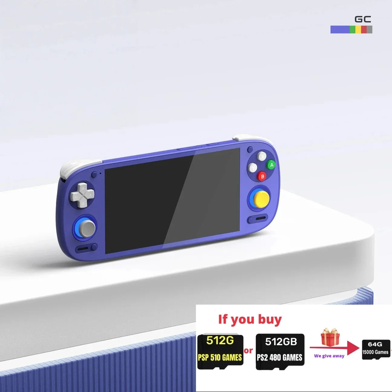 Retroid Pocket 5 Handheld Game Console 5.5Inch OLED Screen SD865 8GB+128GB RP5 Android Game Console 5000mAh Android13 PS2 Games