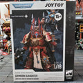 【MT】JOYTOY 1/18 Action Figure Warhammer 40K Chaos Crimson Slaughter Sorcerer Lord in Terminator Armour Anime Game Model