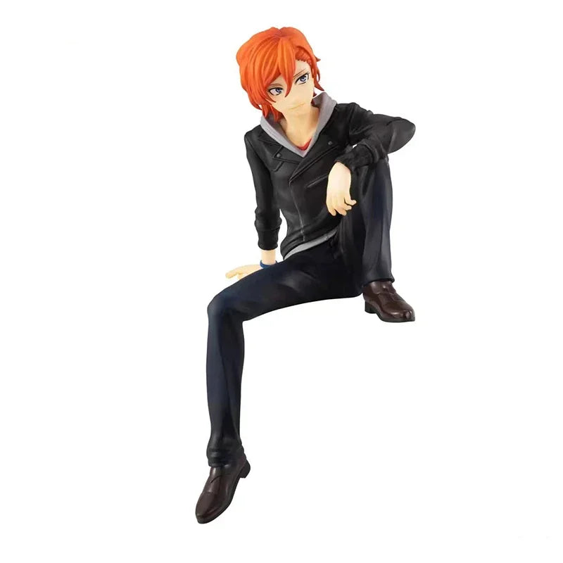 Anime Bungo Stray Dogs Nakahara Chuya Figur Dazai Osamu Actionfiguren Noodles Press Modell PVC Sammlerspielzeug Geburtstagsgeschenke
