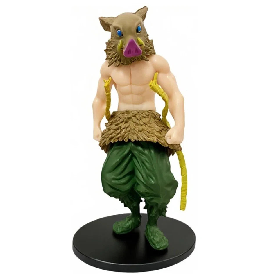 Ghost Slayer Anime Character Zaomen Tanjiro You Bean My Wife Shanyi Handmade PVC Model Anime Peripheral Ornament Birthday Gift