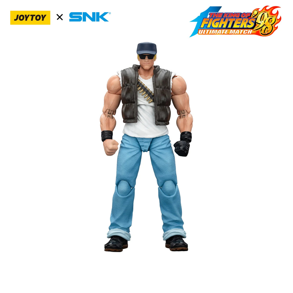 [Предварителна поръчка]JOYTOY SNK 1/18 Екшън фигурки KOF'98UM Ikari Warriors Team 3 бр. Аниме Военен модел