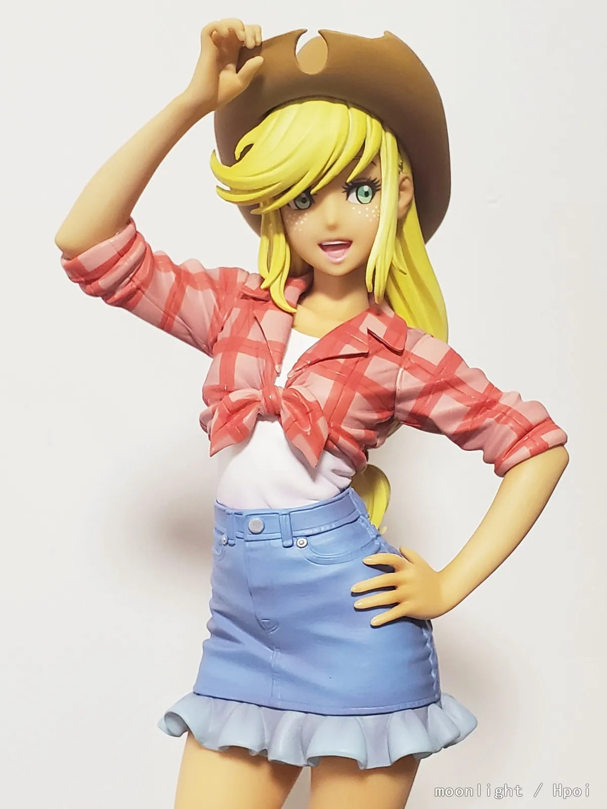 My little Pony Bishoujo Statue Applejack Twilight Sparkle Pinkie Pie Fluttershy 1/7 Anime PVC Action Figure Toy Collection Doll