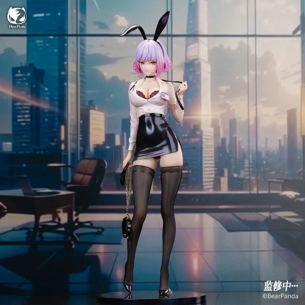 New Genuine In Stock Bearpanda & Yd Rabbit Hole Series Luna Bunny Girl 1/4 Action Figure Special Edition About 45cm