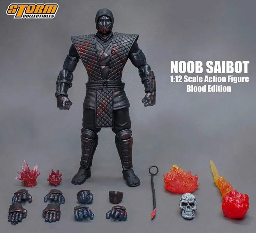 Storm Toys 1/12 Noob Saibot Blood Version 6'' Action Figures Model Toy In Stock