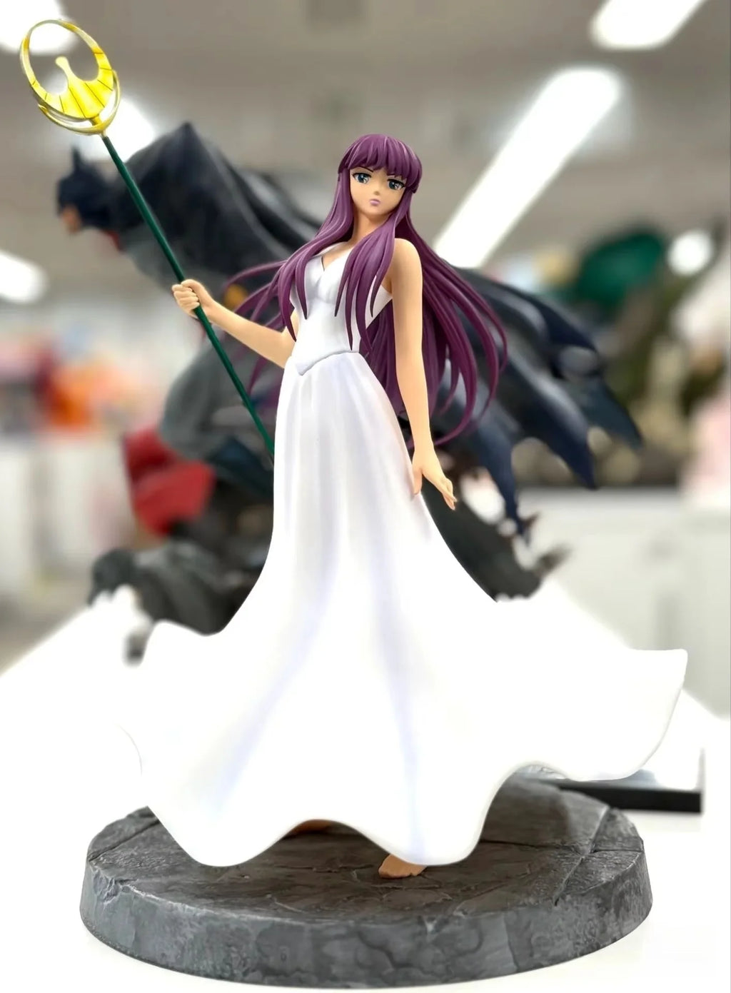 New In Stock Pvc  Saint Seiya Reward Gemini Saga Pisces Abrodi Athena Andromeda Instant Handpiece Gift