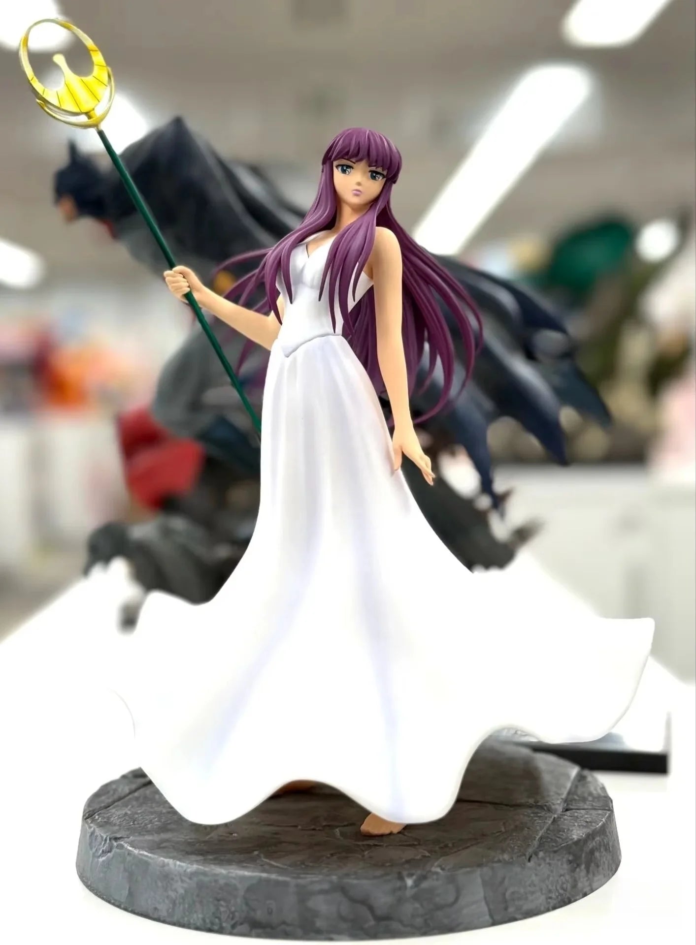 New In Stock Pvc  Saint Seiya Reward Gemini Saga Pisces Abrodi Athena Andromeda Instant Handpiece Gift