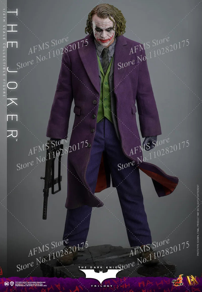 HOTTOYS HT DX32 1/6 Scale Collectible Figure Clown Heath Ledger Batman The Dark Knight 12Inch Men Soldier Action Figure Model