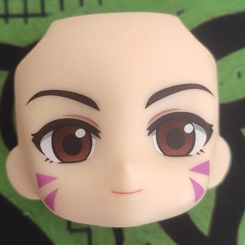 shouwangxianfeng GSC Clay Man Face doll face hair doll accessories