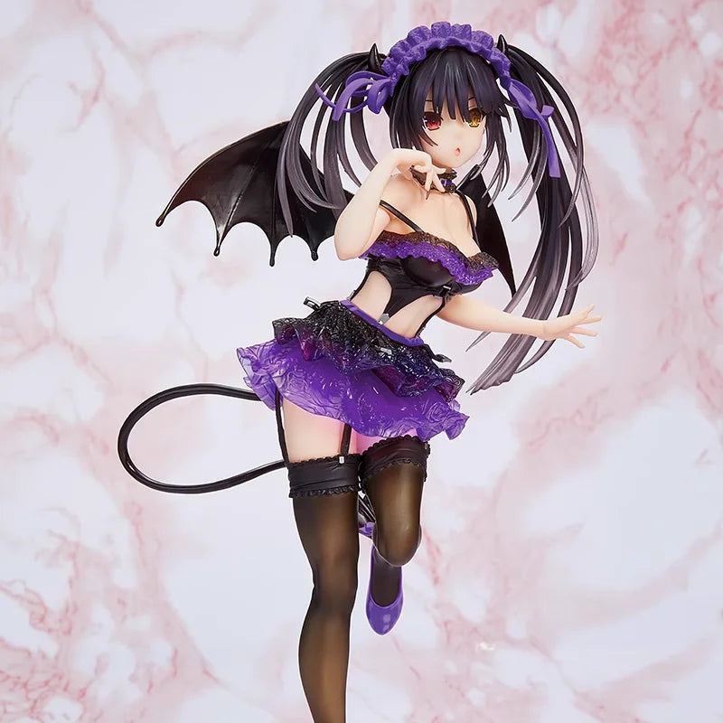 In Stock Original TAITO Date A Live Tokisaki Kurumi Little Devil Anime Figure Desktop Ornaments Model Collection Model Doll