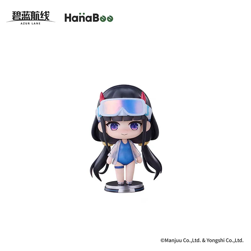 HanaBee Azur Lane Swimsuit Gambling Q Ver. Vol1 Figure Model Eqpr&Awn&Xi Doll Toys Hobby Gifts Anime Decor Collections Ornament