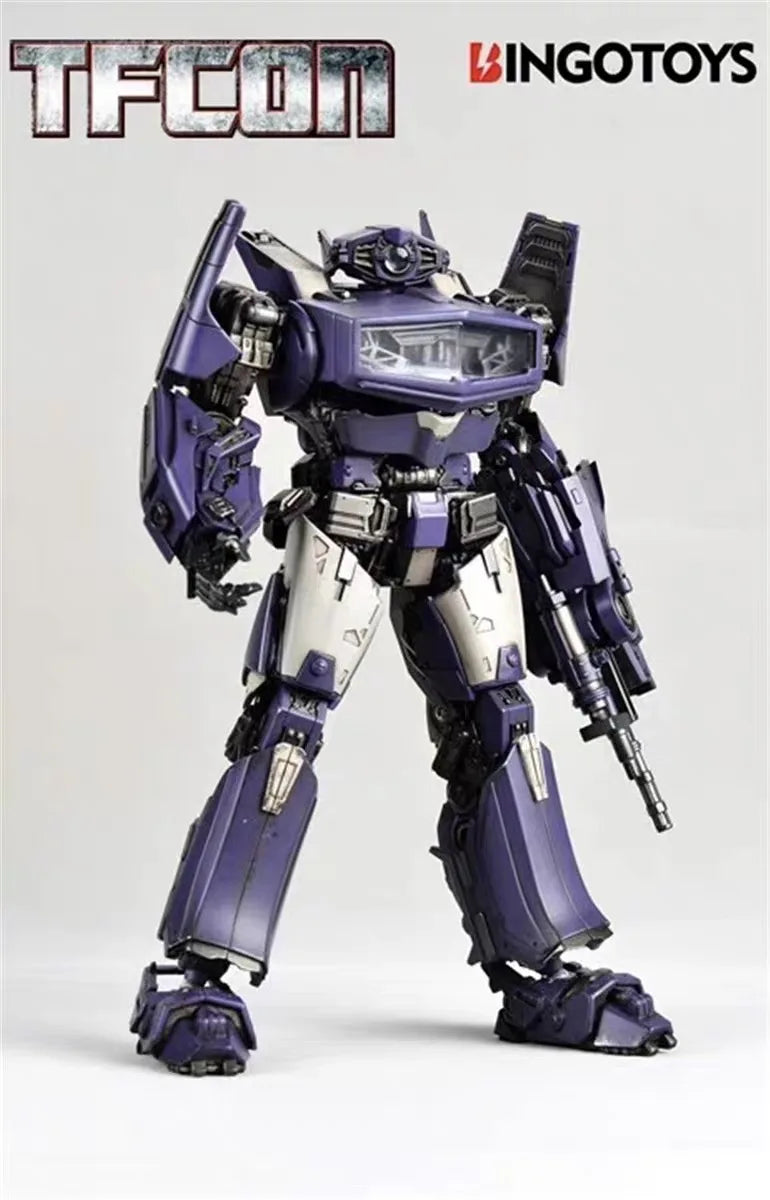 24-hour shipping Transformed toys Bingotoys BT-01 BT01 Silenced Vibration Wave Man Action Figure Toy Collection Gift