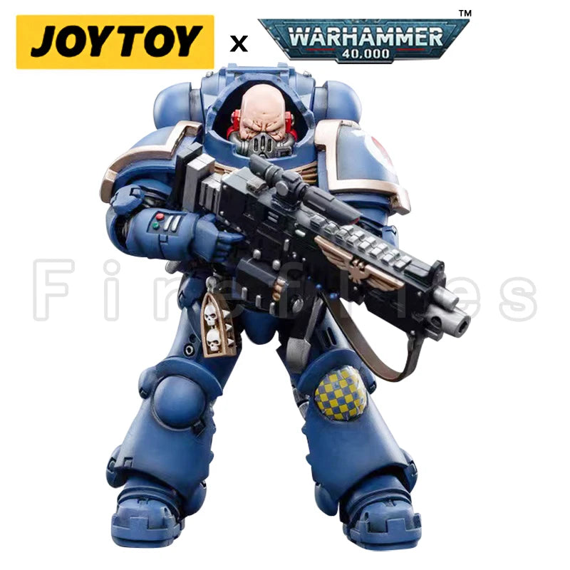 1/18 JOYTOY Action Figure (3PCS/SET) 40K Heavy Intercessor Anime Collection Model Toy Free Shipping