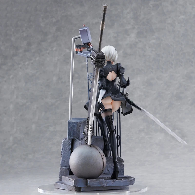 Original 2B PROOF YoRHa No.2 Type B NieR:Automata PVC Genuine Action Anime Figure Collection Model Statuette Birthdays Gift