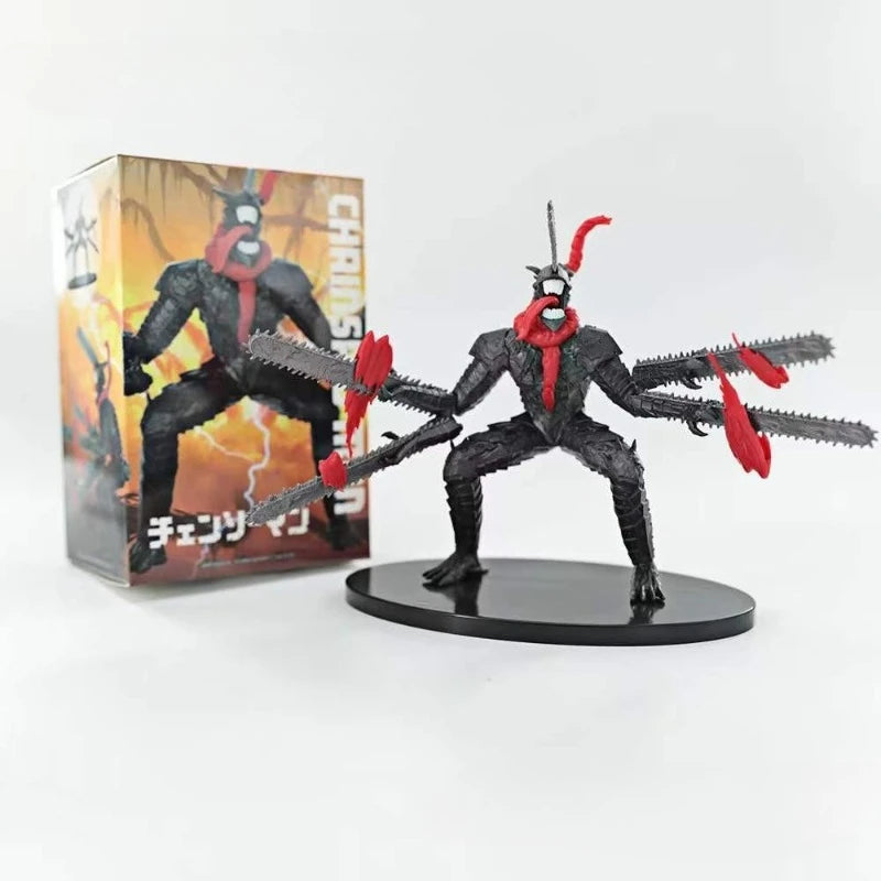 19cm Chainsaw Man Anime Cartoon Figure PVC Denji Model Desktop Ornaments Collection Toy Birthday Gift
