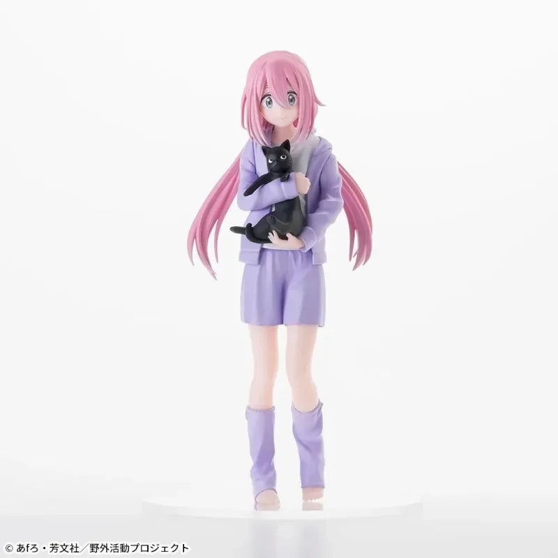 SEGA Desktop×Decorate Laid-Back Camp Kagamihara Nadeshiko Ayano Toki Shima Rin Anime Figure Toys Collections PVC Model Gift