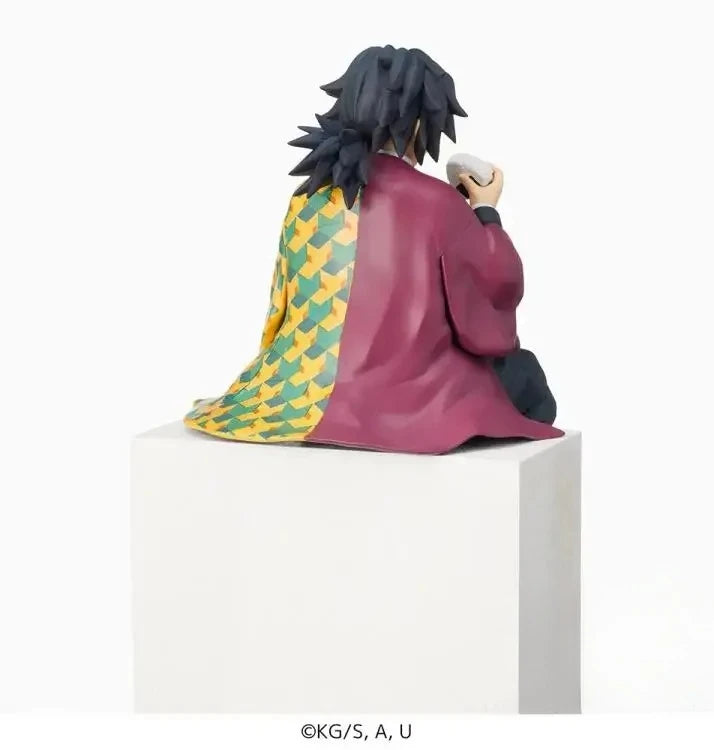 Оригинална Giyu Tomioka Chokonose Premium Perching Figure Аниме фигурка Noodle Stopper Demon Slayer: Kimetsu No Yaiba