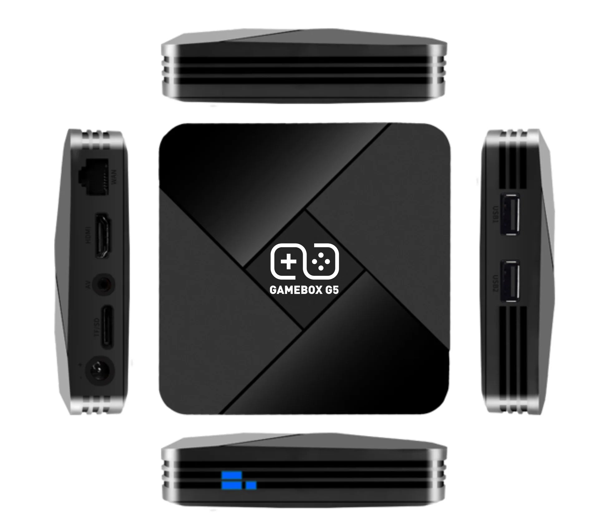 Game Box G5 Home Video Game Console Dual System 4K HD Built-in 16GB 50000 Games Wireless Dual Joystick 50 Simulators for PSP N64