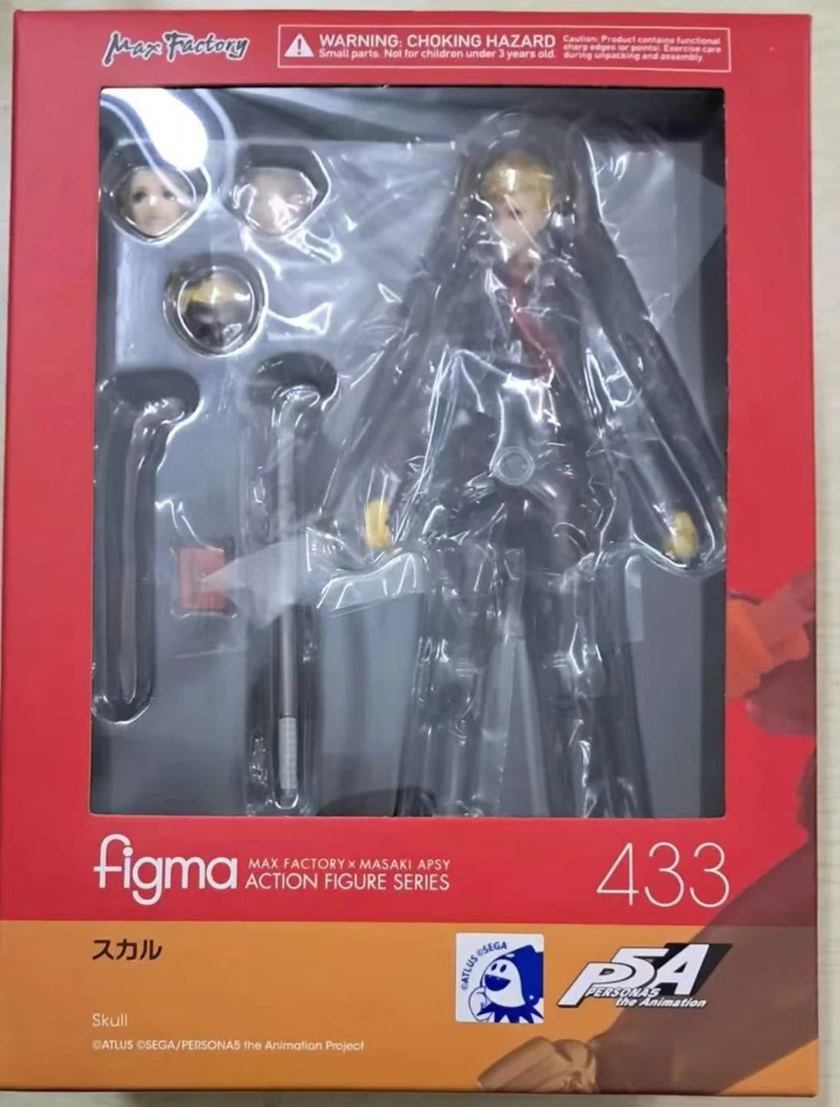 100 Original in Stock  Max Factory  Figma PERSONA5 The Animation 471 496Akechi Gorou 404Kitagawa Yuusuke EX-50Joker 433  SKULL