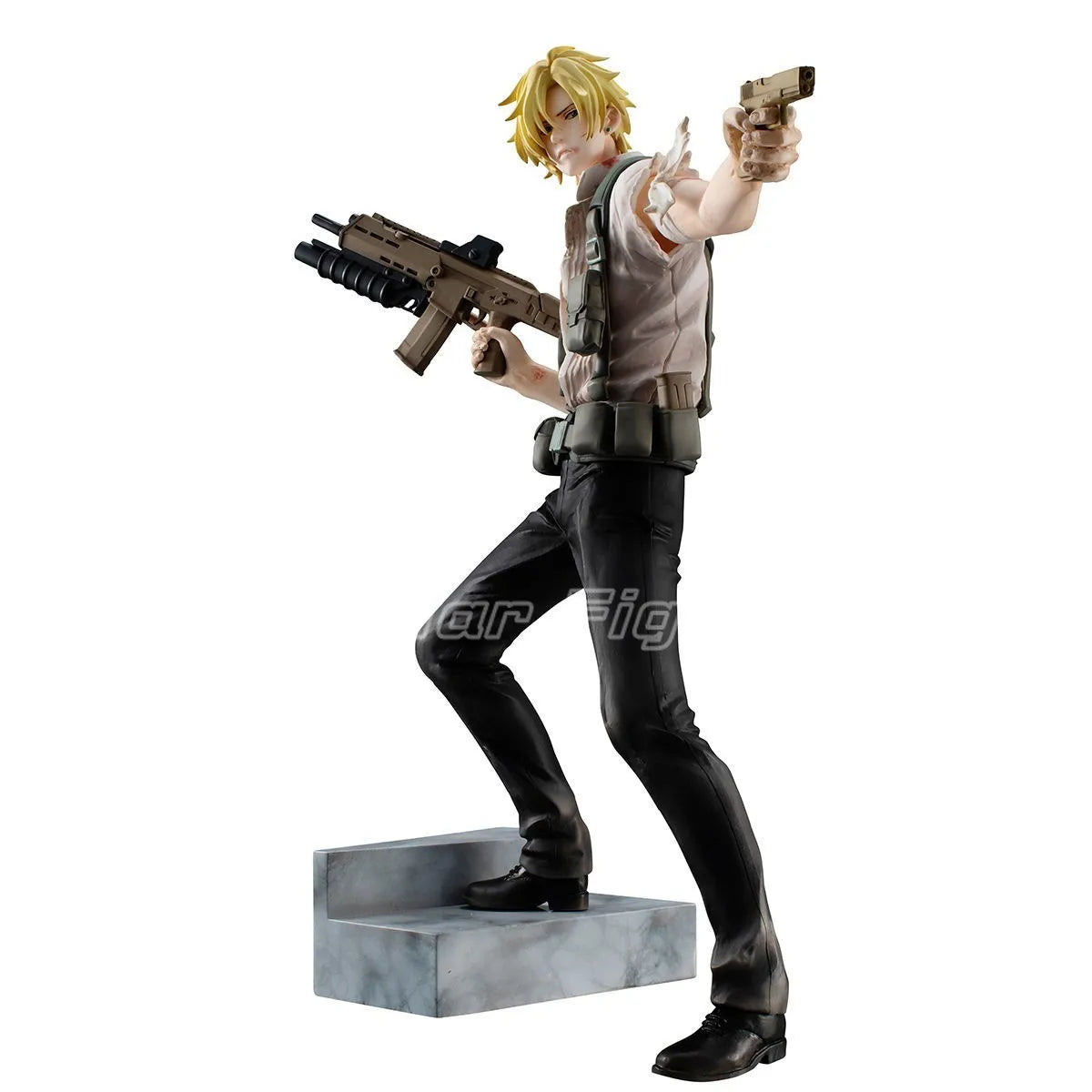 【SF】In Stock MegaHouse GEM Series BANANA FISH Ash Lynx Aslan Jade Callenreese Figures Model Collection Gift