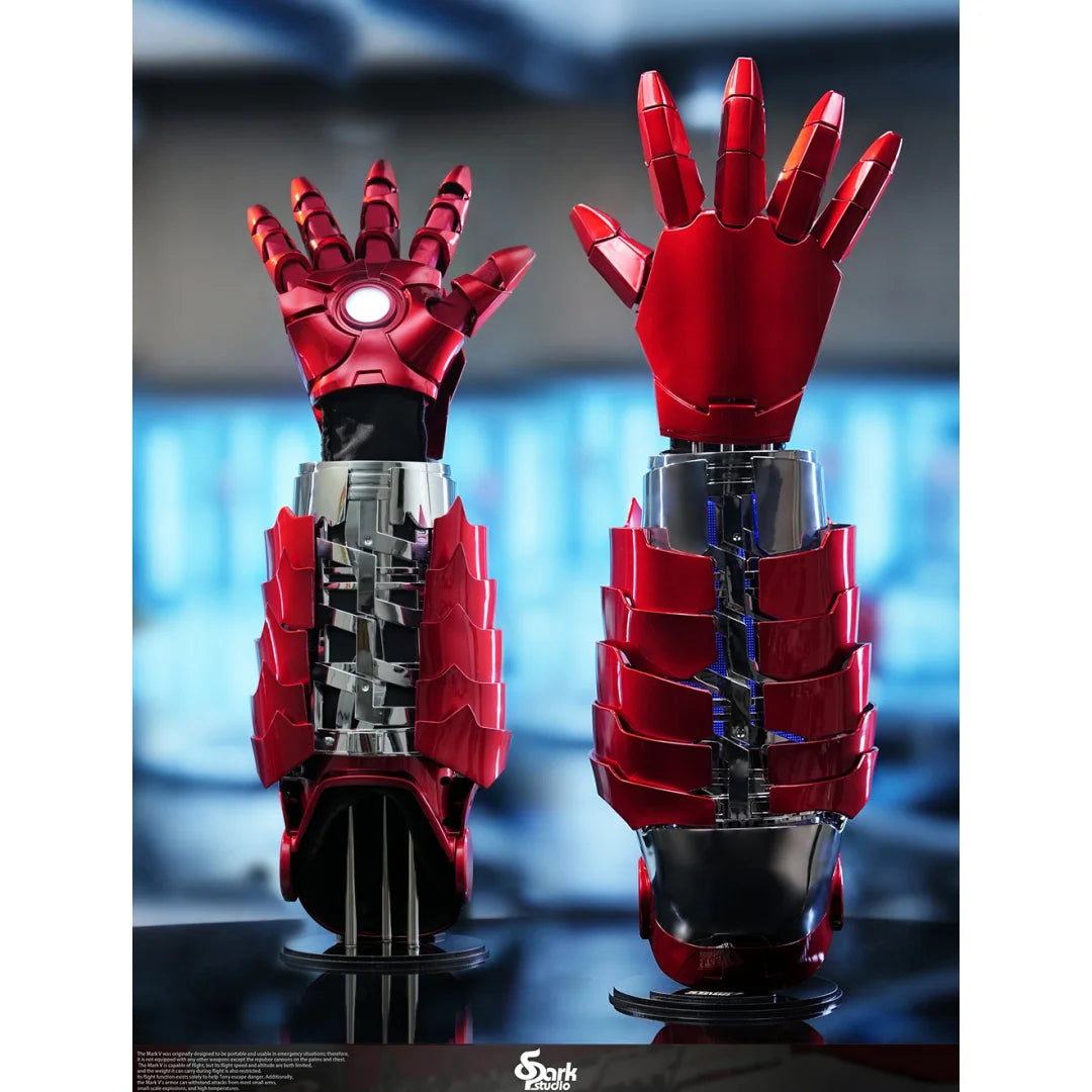 SPARK STUDIO 1:1 Scale SP001 Wearable MK5 Mech Arm - Voice Control, Remote & Touch Activated Iron Man Armor Christmas Gift
