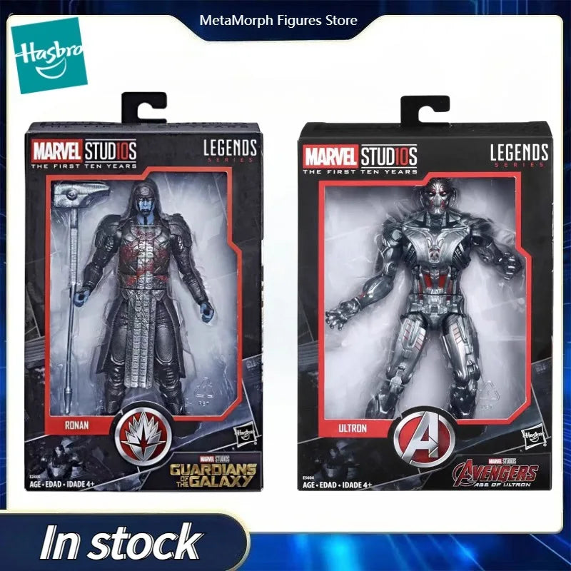 Original Hasbro Marvel Legends Series THE FIRST TEN YEARS ULTRON/RONAN Anime Figure Toy Collection Model