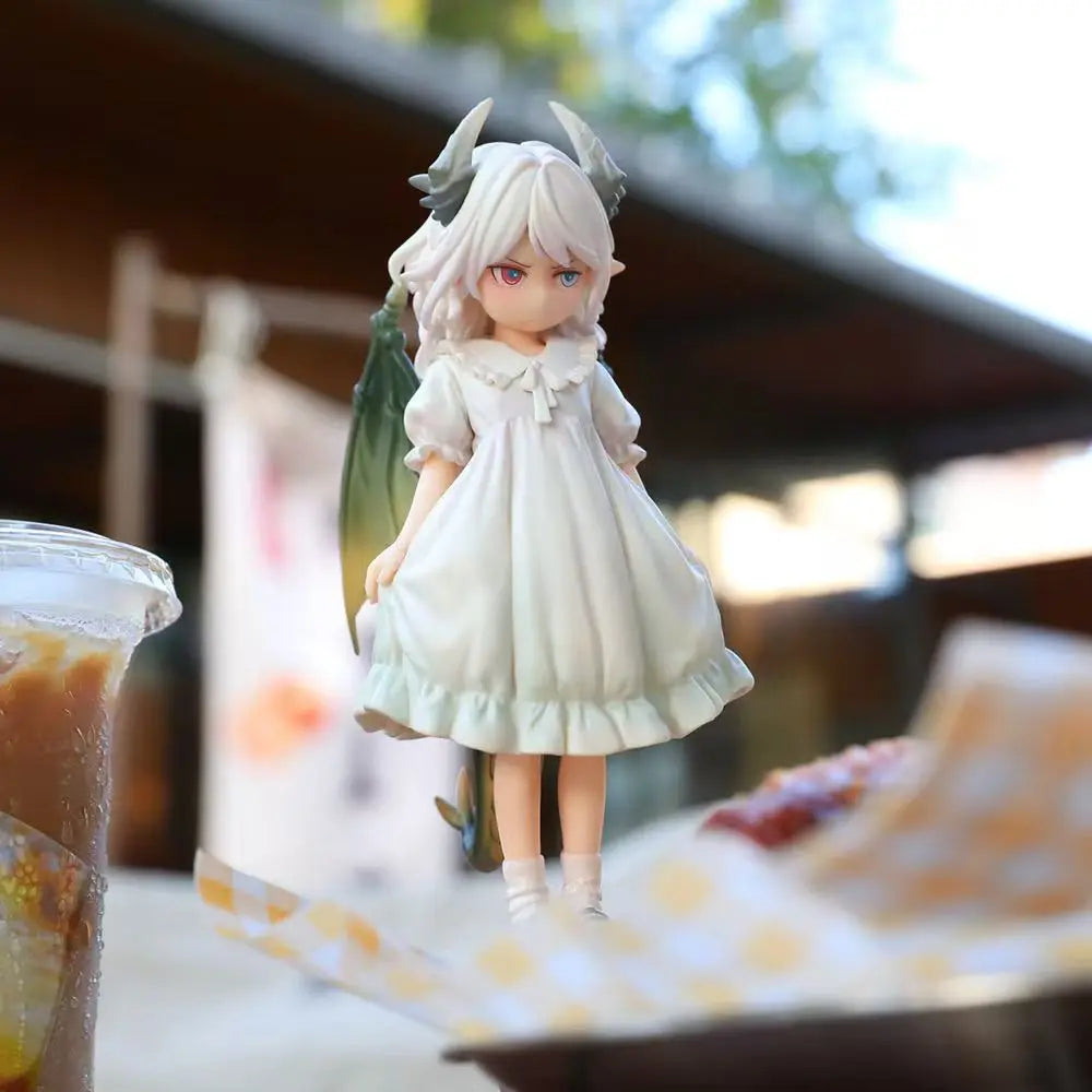 Miss Kobayashi's Dragon Maid 19 cm Sammeln Sie Anime-Figuren Kanna Kamui-Figuren Puppe PVC-Modell Actionfigur Spielzeug für Kinder Geschenk