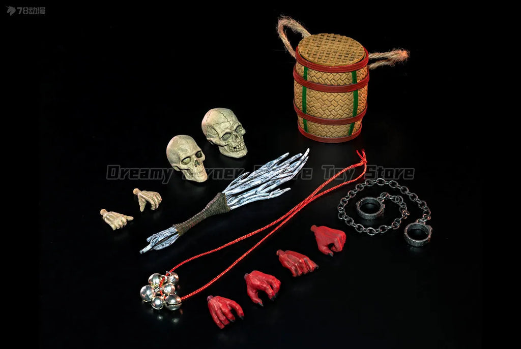 【In Stock】Original Four Horsemen Studios Figura Obscura Krampus Returns 1/12 Action Figure Toy Model Gift Collection