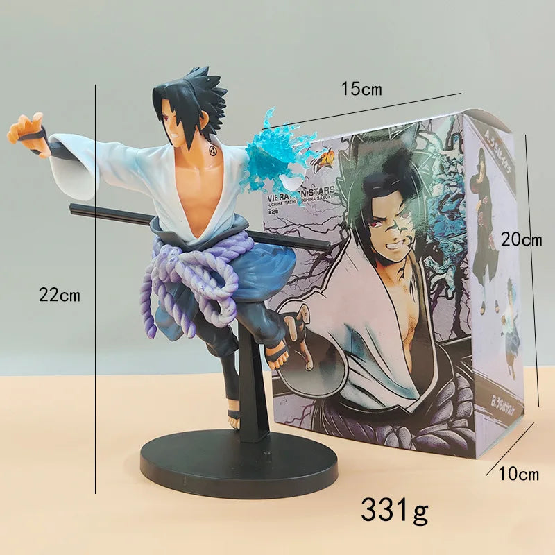 Naruto Anime handgefertigte Ornamente Naruto Uzumaki Hatake Kakashi Sasuke Uchiha Itachi Modell Naruto Actionfigur Anime