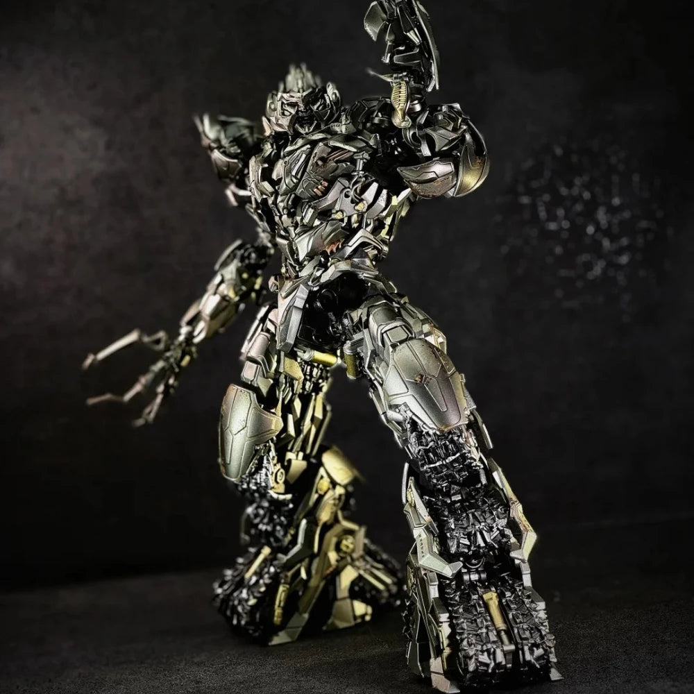 YOLOPARK Action Figure Transformers 2 Megatron Tank Alloy Joint Skeleton Assembly Figure Pre-assembled Model Toys Boy Gifts