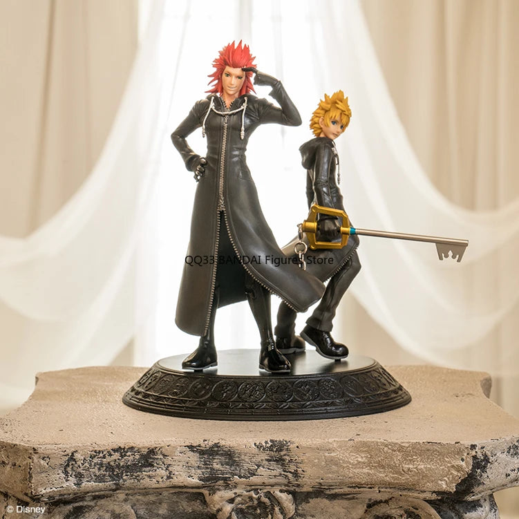 BANDAI Ichiban Kuji Kingdom Hearts Axel&Roxas Second Memory Figure Prize Action Figure Model Desktop Decoration